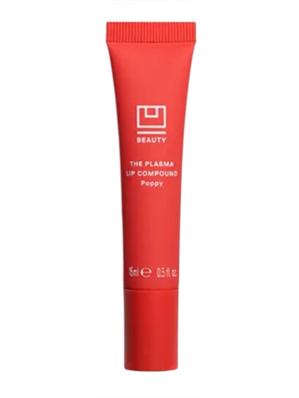 U BEAUTY The Plasma Lip Compound in Poppy, 15ml Full Sized, New in Box